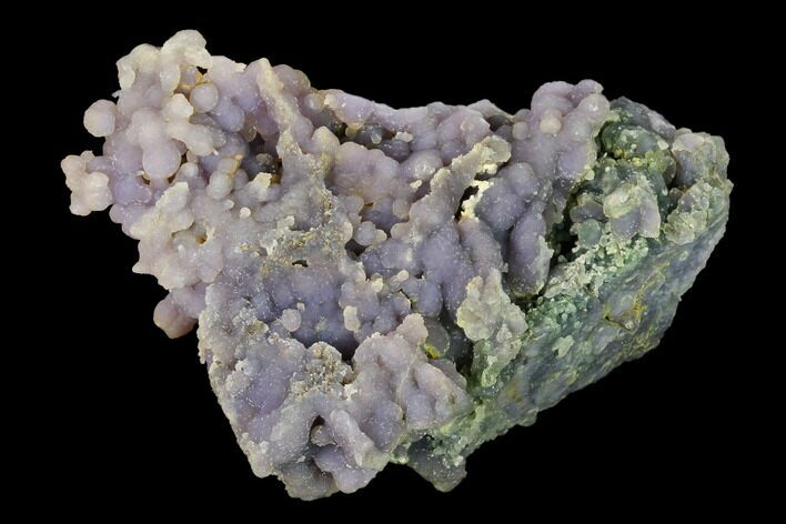 Purple and Green, Sparkly Botryoidal Grape Agate - Indonesia #146883